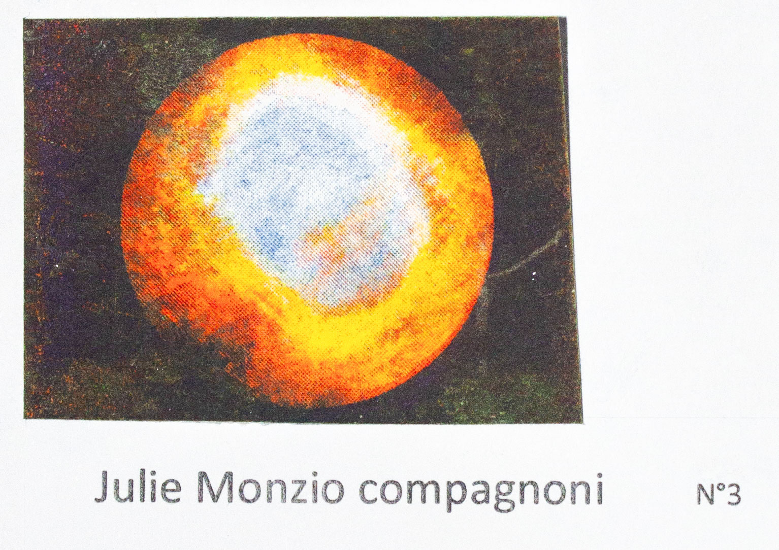 grande photo d'un timbre sur l'espace